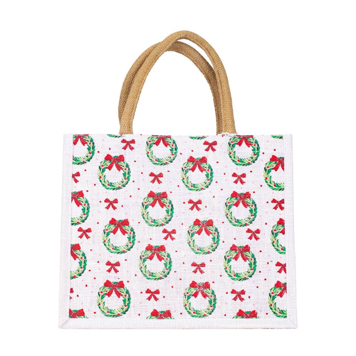 Clara Wreath Gift Tote-Lemons and Limes Boutique