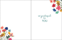 Birthday Greeting Card - Cup of Flowers-Lemons and Limes Boutique