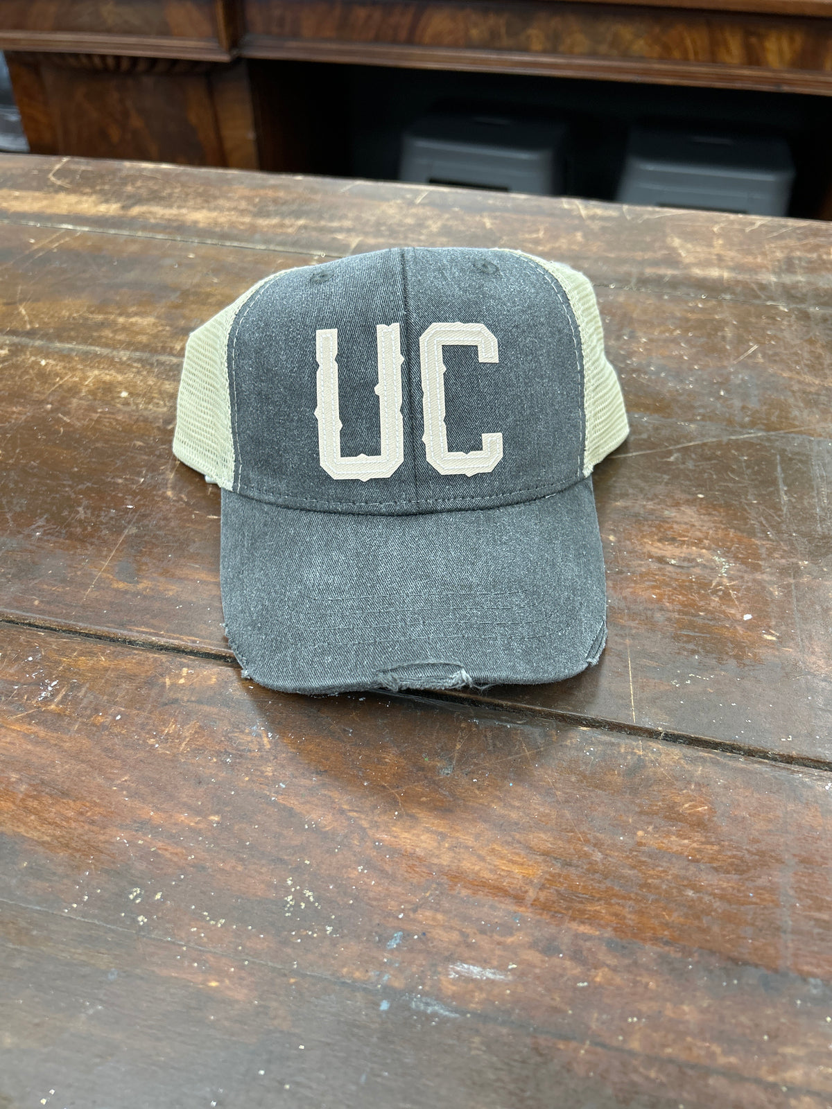 UC Trucker Hat in Black-Lemons and Limes Boutique