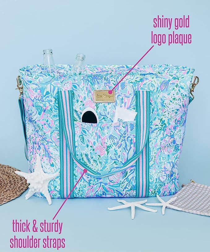 Picnic Cooler in Soleil It On Me by Lilly Pulitzer--Lemons and Limes Boutique