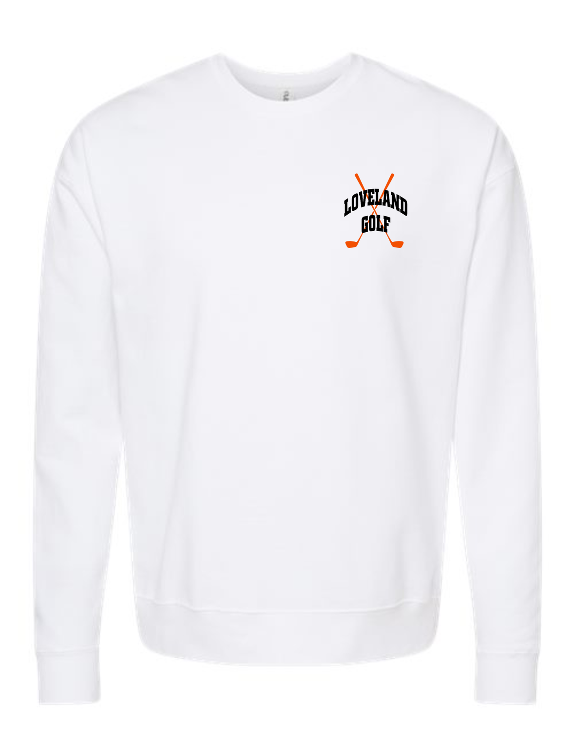 Loveland Golf Chest Logo Crewneck