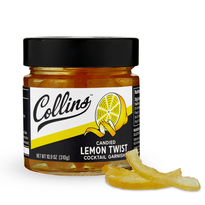 Lemon Twist in Syrup 10.9 oz by Collins--Lemons and Limes Boutique