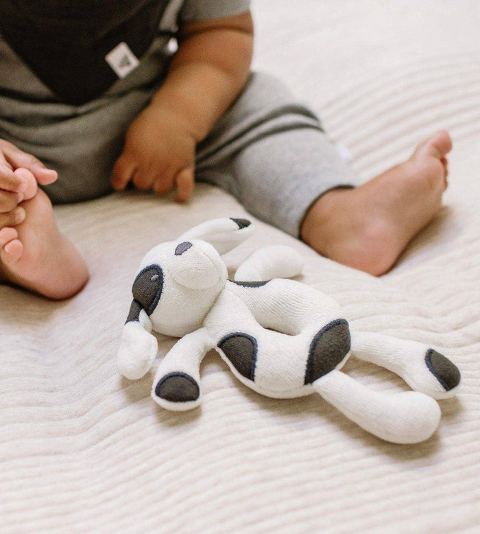 Puppy Plush Baby Rattle-Lemons and Limes Boutique