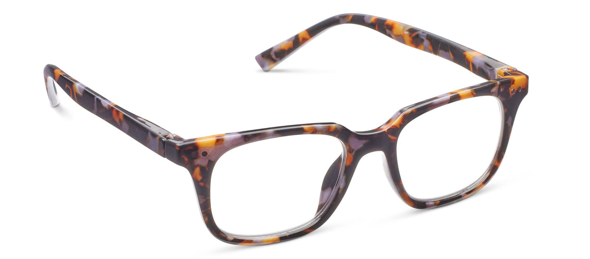 Maddox (Blue Light) Reading Glasses in Gray Botanico--Lemons and Limes Boutique