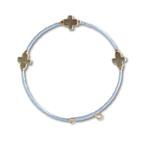 Faithful Bangles in Sky Blue--Lemons and Limes Boutique