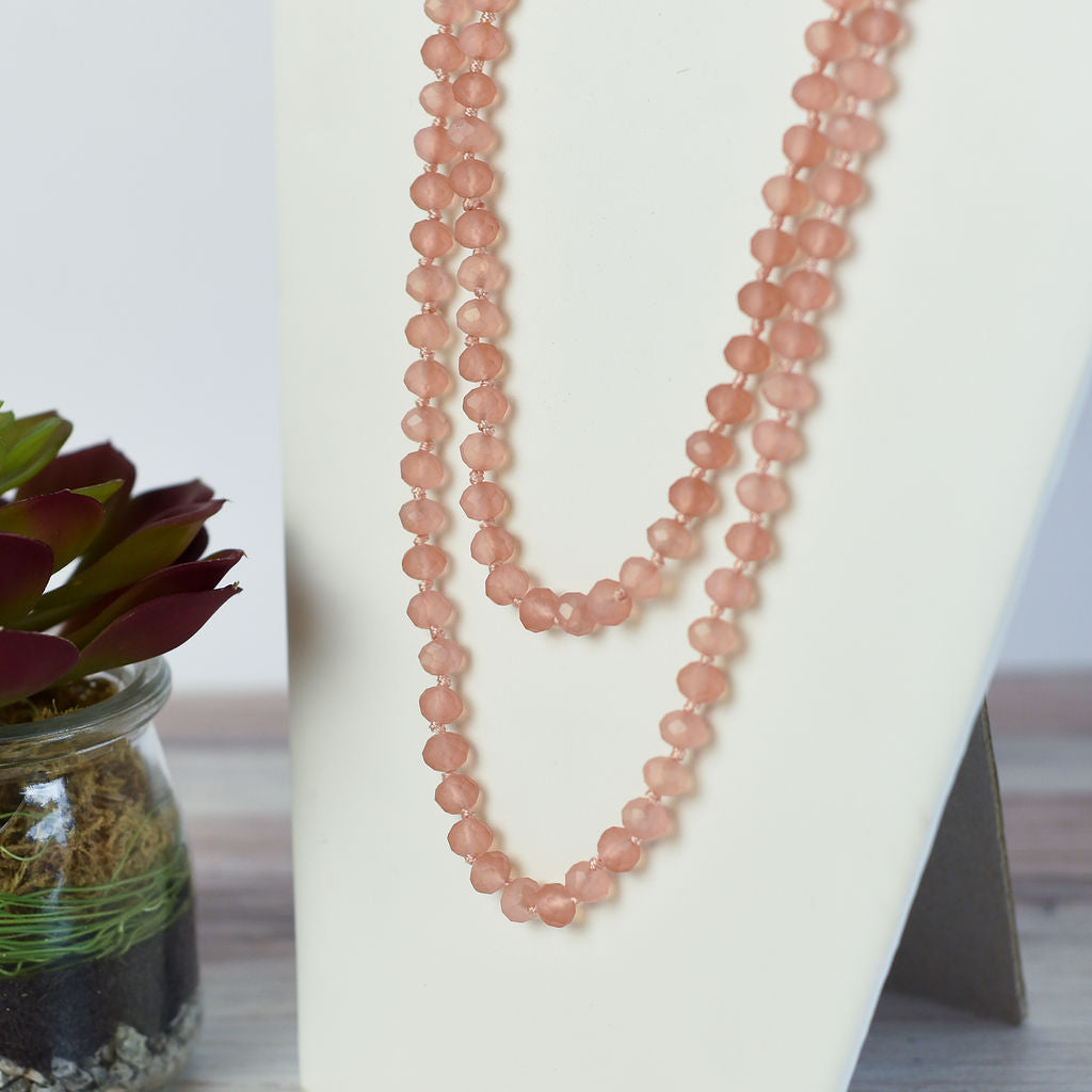 Sadie Beaded Statement Necklace-Lemons and Limes Boutique