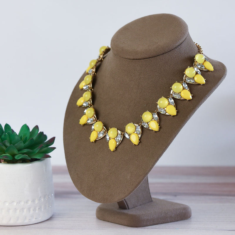 Bethany Statement Necklace--Lemons and Limes Boutique