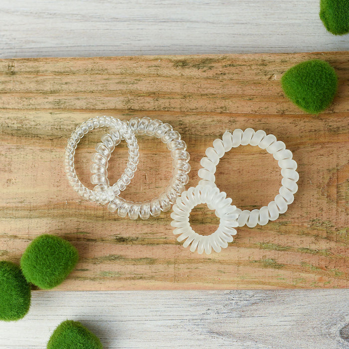 Large Lauren Lane Hair Coil Set in Crystal-Lemons and Limes Boutique