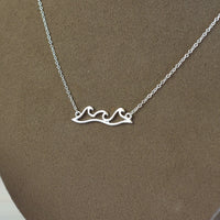 Roll With It Wave Pendant Necklace-Lemons and Limes Boutique