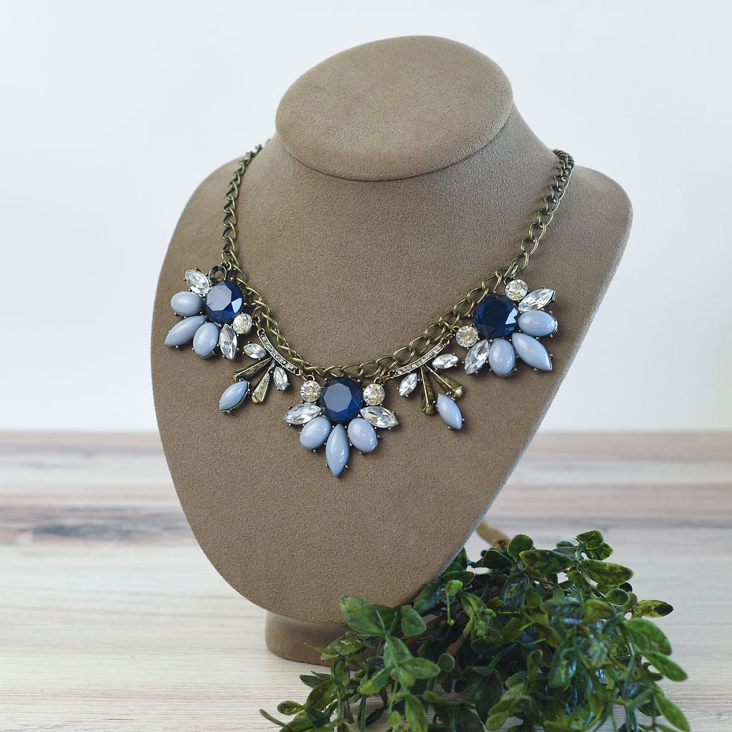 Jeannie Statement Necklace--Lemons and Limes Boutique