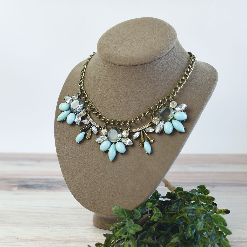 Jeannie Statement Necklace--Lemons and Limes Boutique