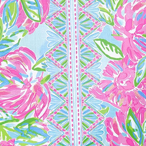 XL Market Shopper in Totally Blossom by Lilly Pulitzer--Lemons and Limes Boutique