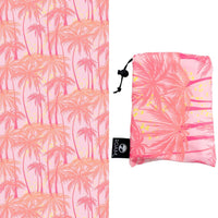 UPF 50+ Pool & Beach Towel in Pink Palms--Lemons and Limes Boutique