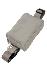 Minimal Matte Neutral Solid Belt Bag Fanny Pack-Lemons and Limes Boutique