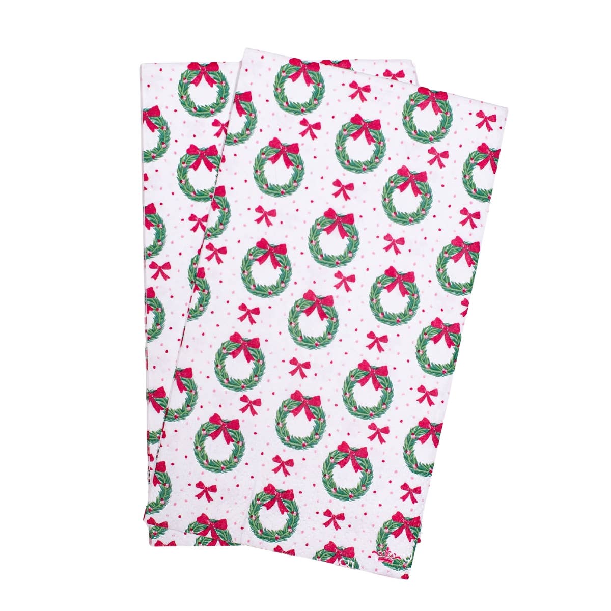 Clara Wreath Guest Napkins-Lemons and Limes Boutique
