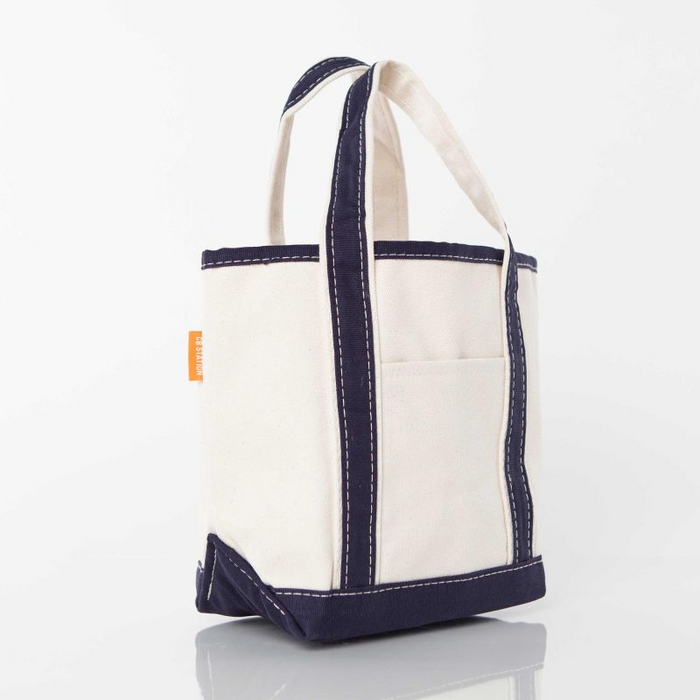 Handy Open Top Tote in Navy