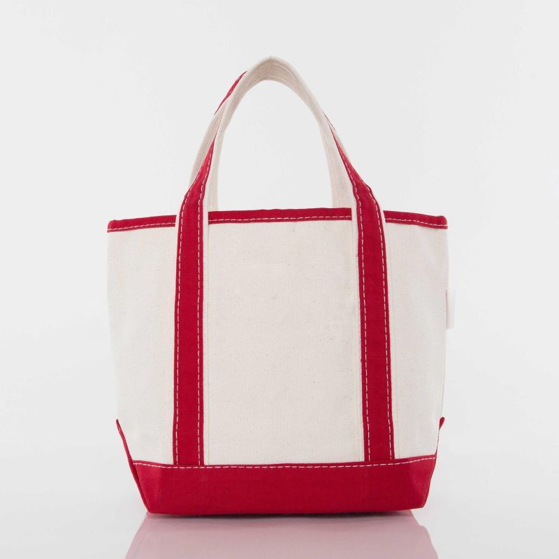 Handy Open Top Tote in Red