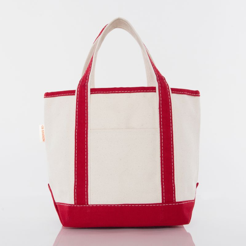 Handy Open Top Tote in Red