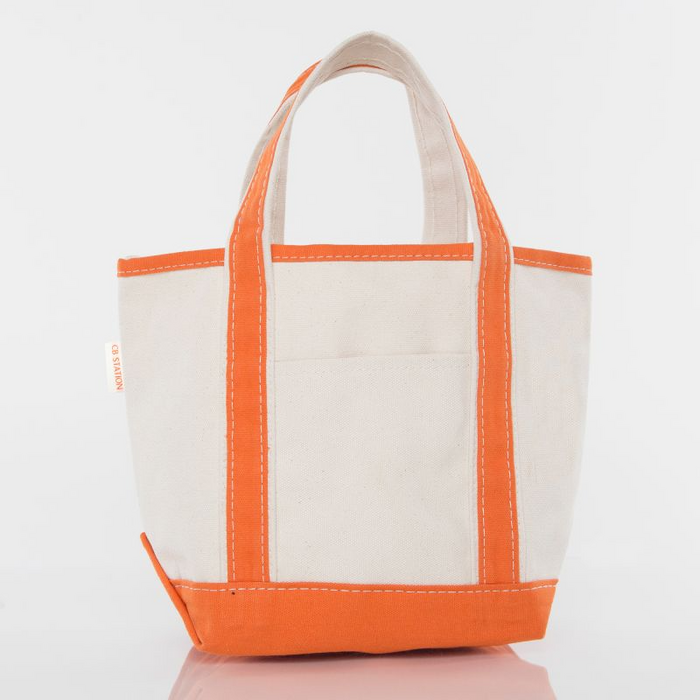 Handy Open Top Tote in Orange