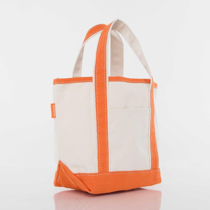 Handy Open Top Tote in Orange