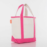 Handy Open Top Tote in Hot Pink