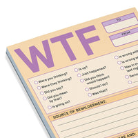 WTF Nifty Note Pad (Pastel Version)--Lemons and Limes Boutique