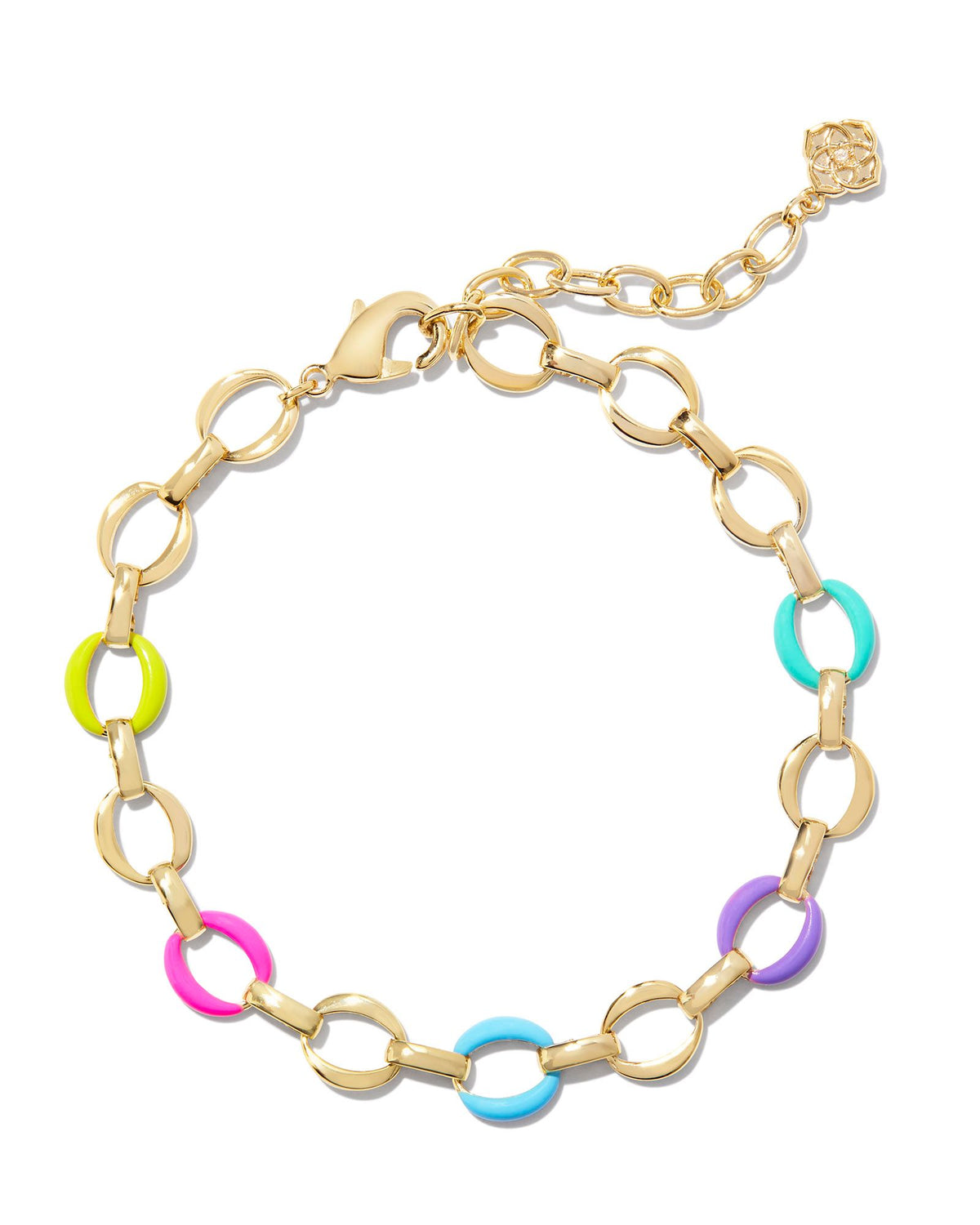 Kelsey Gold Chain Bracelet in Gold Multi Mix by Kendra Scott-Lemons and Limes Boutique
