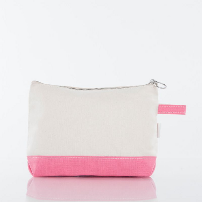 Makeup Bag in Coral
