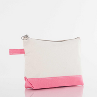 Makeup Bag in Coral