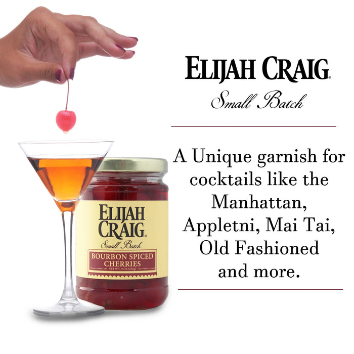 Elijah Craig Bourbon Spiced Cherries--Lemons and Limes Boutique