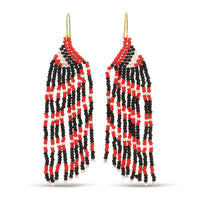 Game Day Beaded Earrings