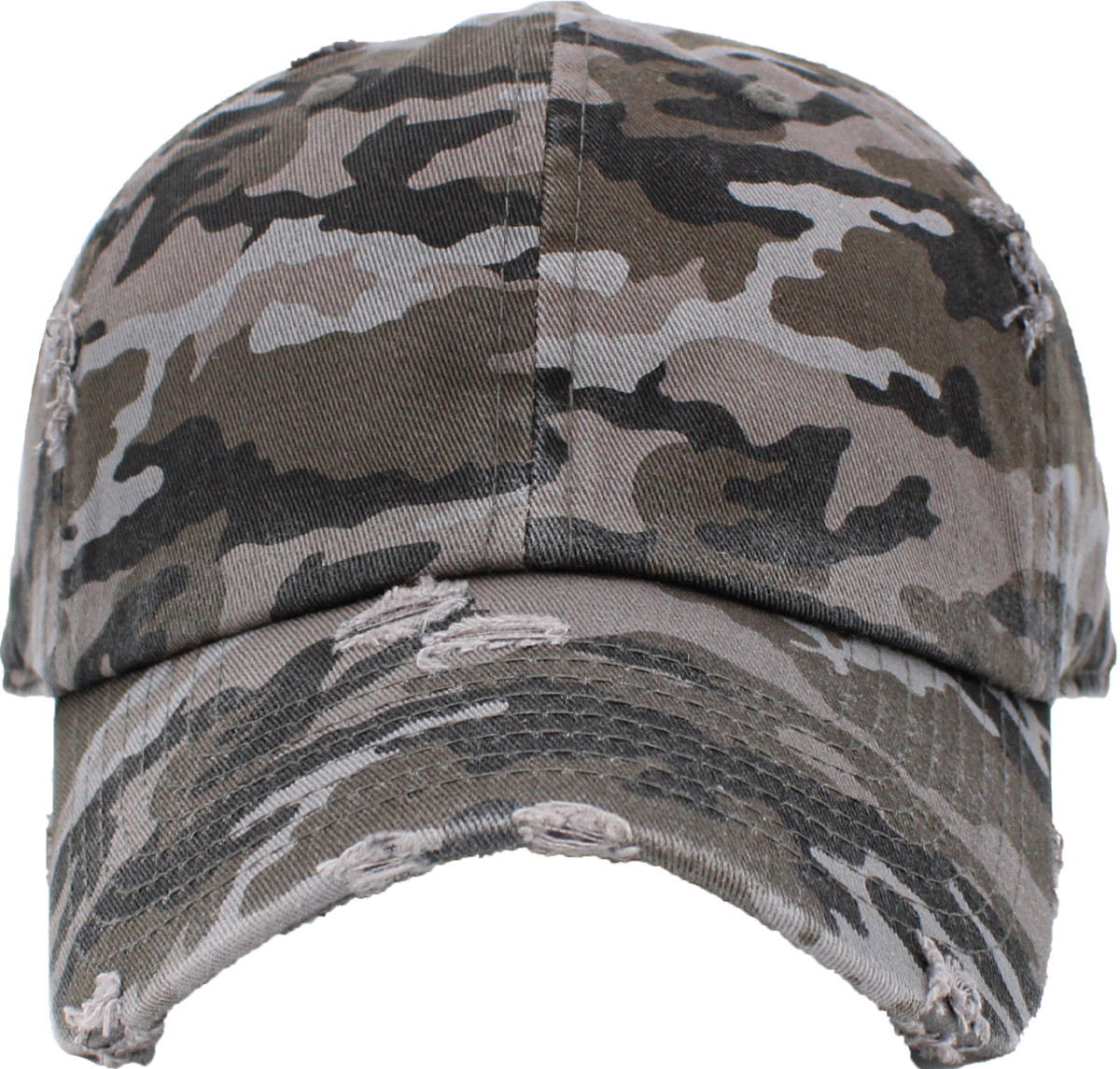 CINCY Hat in Black Camo-Lemons and Limes Boutique