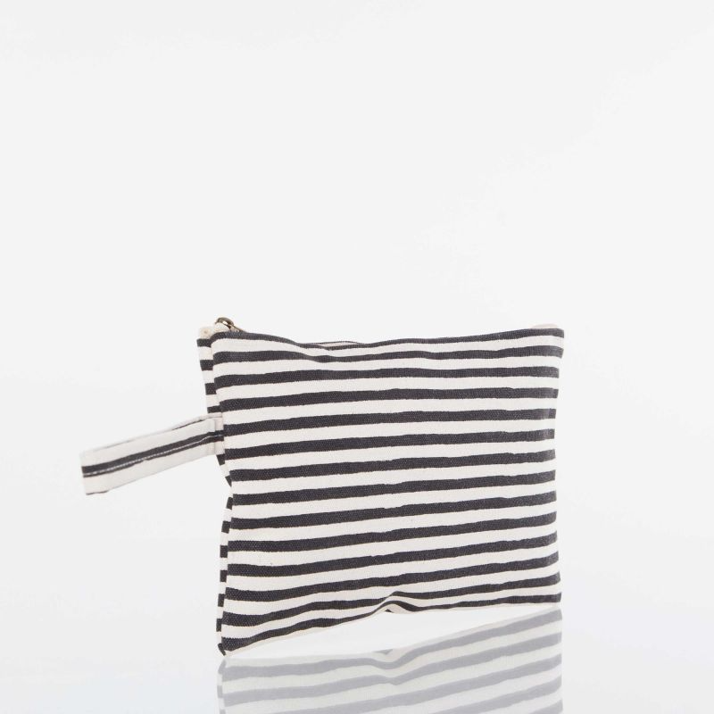 Stipes Clutch in Black and White