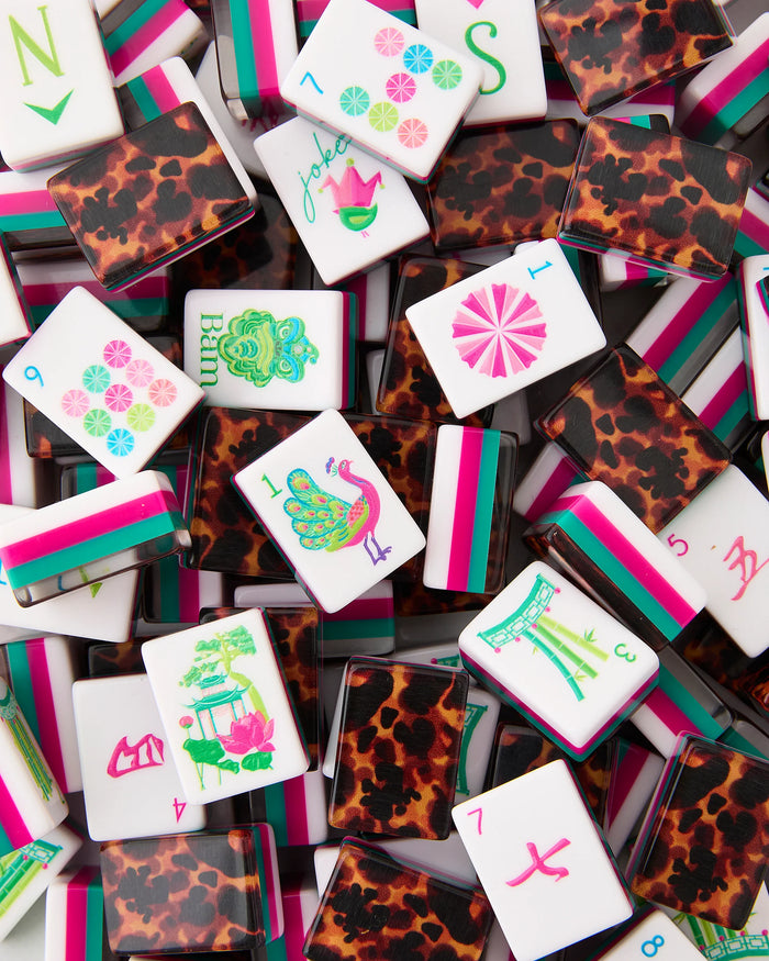 Glow Wild Mahjong Tile set by Oh My Mahjong