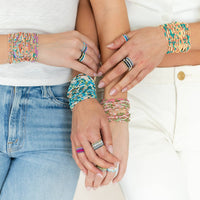 Stretch Seed Bead Bracelets in Assorted Colors