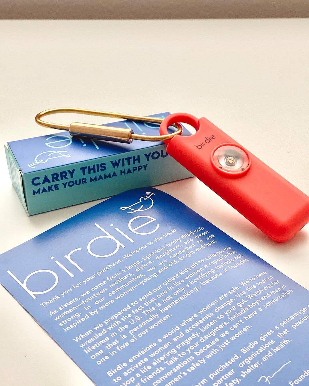 She's Birdie Personal Safety Alarm in Assorted Colors--Lemons and Limes Boutique