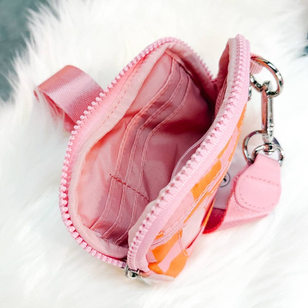 Nelly Nylon Card Wallet Wristlet in Khaki-Lemons and Limes Boutique