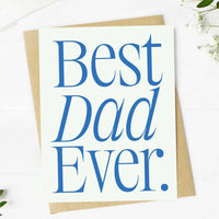Best Dad Ever Father's Day Card-Lemons and Limes Boutique