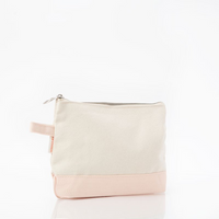 Makeup Bag in Powder Pink