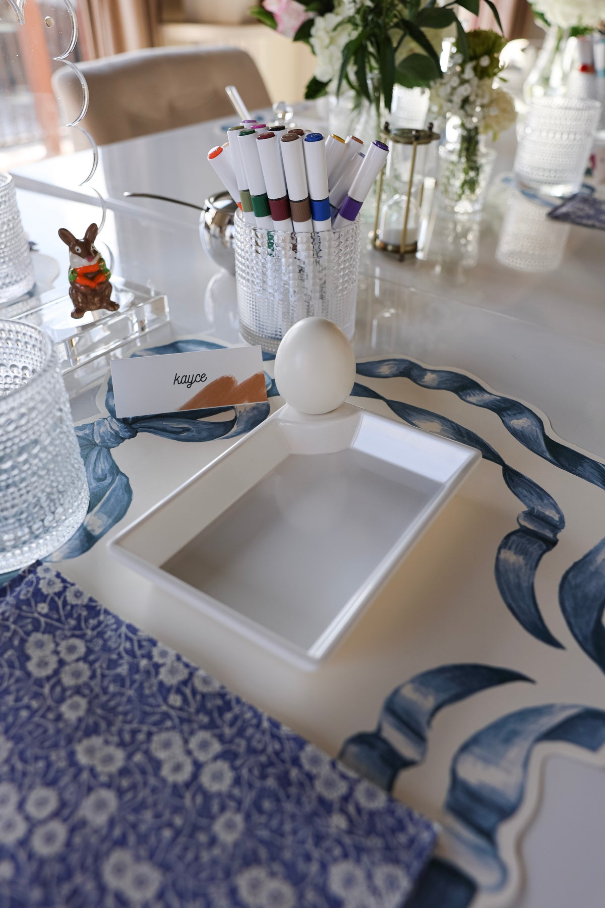 tidbit tray and egg mini by nora fleming DIY Workshop-Lemons and Limes Boutique