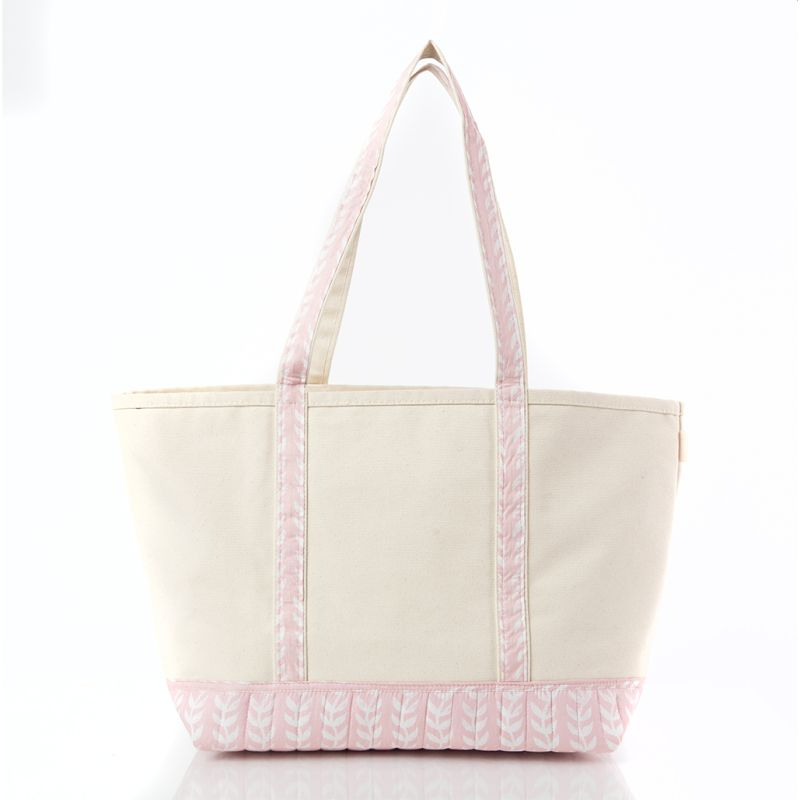 Pink Vine Large Tote