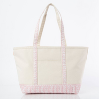 Pink Vine Large Tote