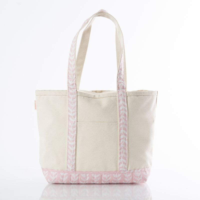 Pink Vine Medium Tote-Lemons and Limes Boutique