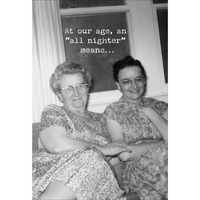 All Nighter Means Greeting Card-Lemons and Limes Boutique