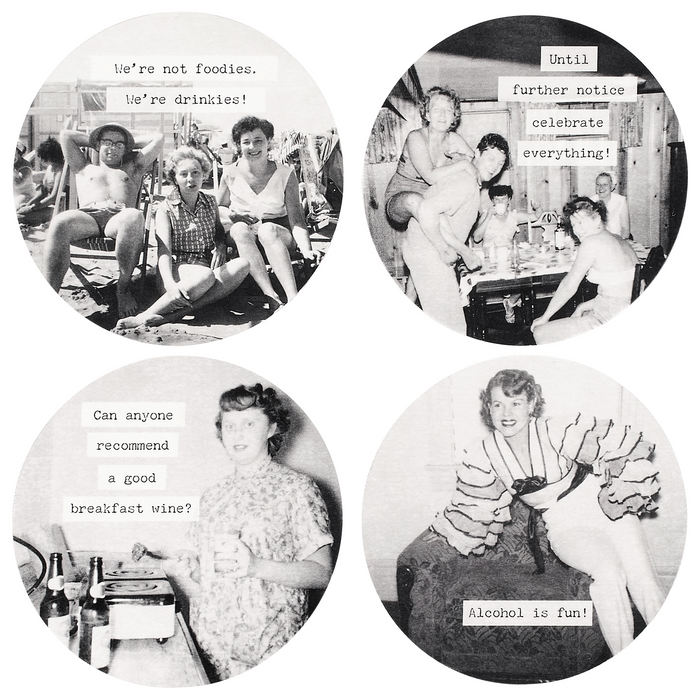 Let's Drink Coasters-Lemons and Limes Boutique