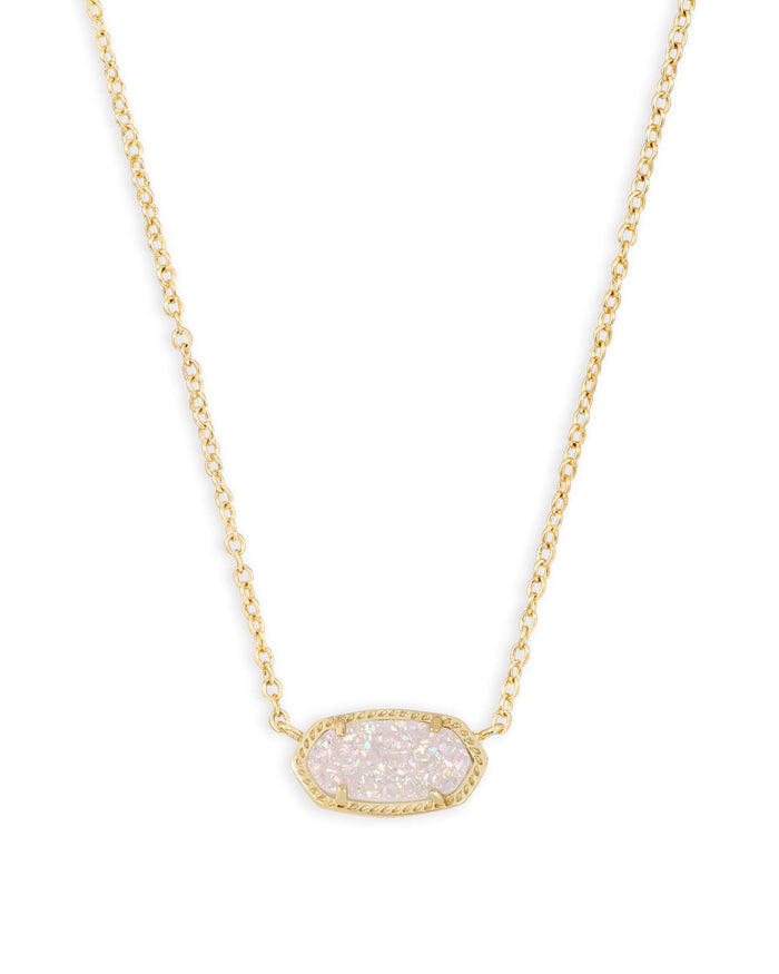 Elisa 20" Gold Pendant Necklace in Gold Iridescent by Kendra Scott-Lemons and Limes Boutique