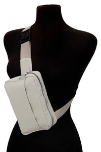 Minimal Matte Neutral Solid Belt Bag Fanny Pack-Lemons and Limes Boutique