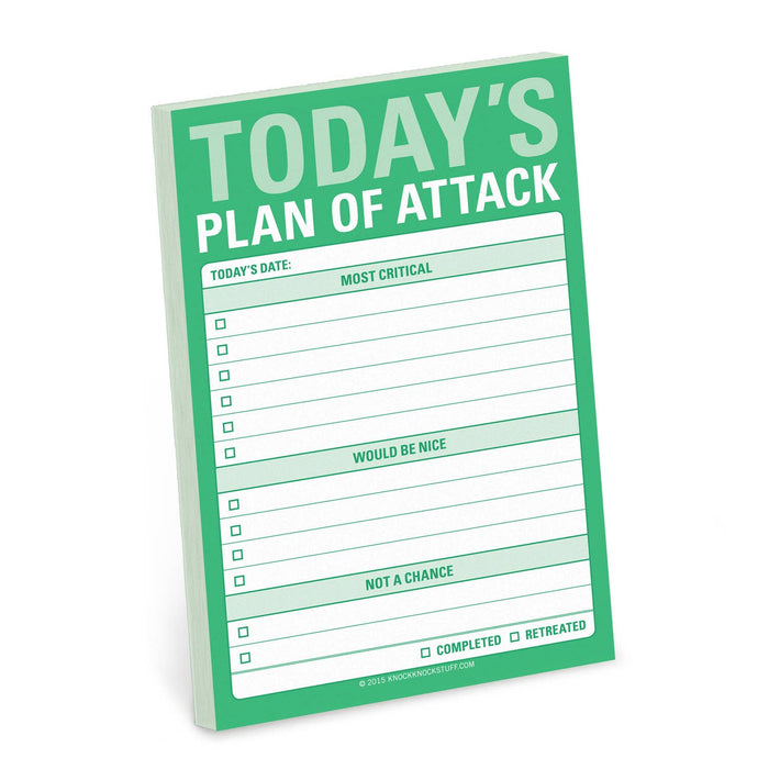 Today's Plan of Attack Great Big Sticky Notes--Lemons and Limes Boutique