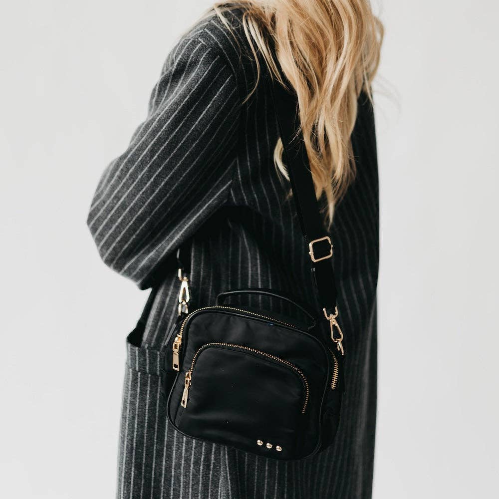 Nisha Nylon Crossbody Bag-Lemons and Limes Boutique