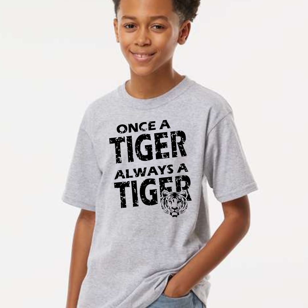 Once A Tiger Always A Tiger Print Graphic Tee--Lemons and Limes Boutique